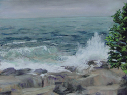 Mount Desert Island II painting